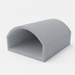 SiC Muffle used in Mechelec Cupellation Furnace