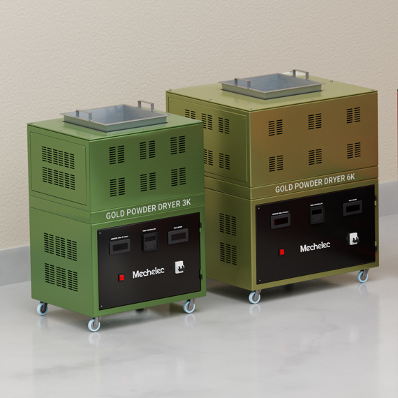 Gold Powder Dryers for Moisture Removal and safety in Refining
