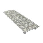 Aluminum Sample Tray for Laboratory Use with Durable Construction and Corrosion Resistance