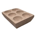 Mabor Cupel 6 HB T for precise precious metal assay and impurity absorption, Cupel 6 HB L. Best in UAE and India