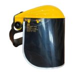 Black safety helmet used for high-temperature metal melting environments