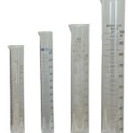 Glass Measuring Cylinders with Precise Graduations for Accurate Liquid Volume Measurement in Laboratory Settings