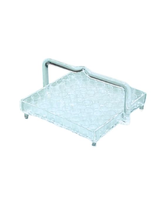 Parting Tray with 81 Holes for High-Capacity Fire Assay and Precious Metal Separation