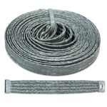 Heating Element Connection Wire or Aluminium Braided connector wire used in industrial furnace electrical setup