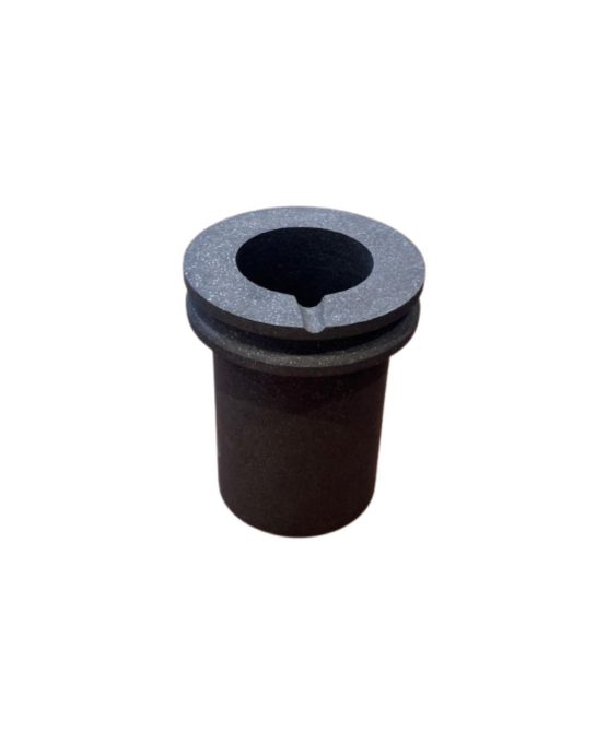 Collar Graphite Crucible 1 kg for melting gold in induction furnaces