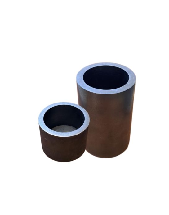 Customisable Graphite Crucible Without Collar for gold melting in induction furnace