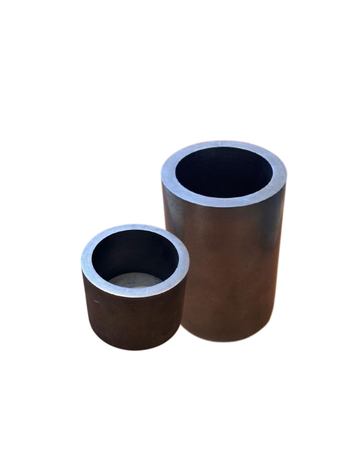 Customisable Graphite Crucible Without Collar for gold melting in induction furnace
