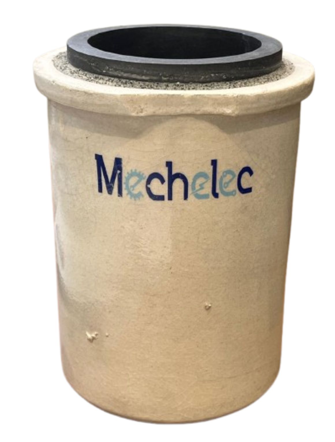Induction Crucible 12 kg for large-scale gold melting with tilting furnace compatibility