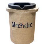 Induction Crucible 5 kg designed for gold melting in an induction furnace