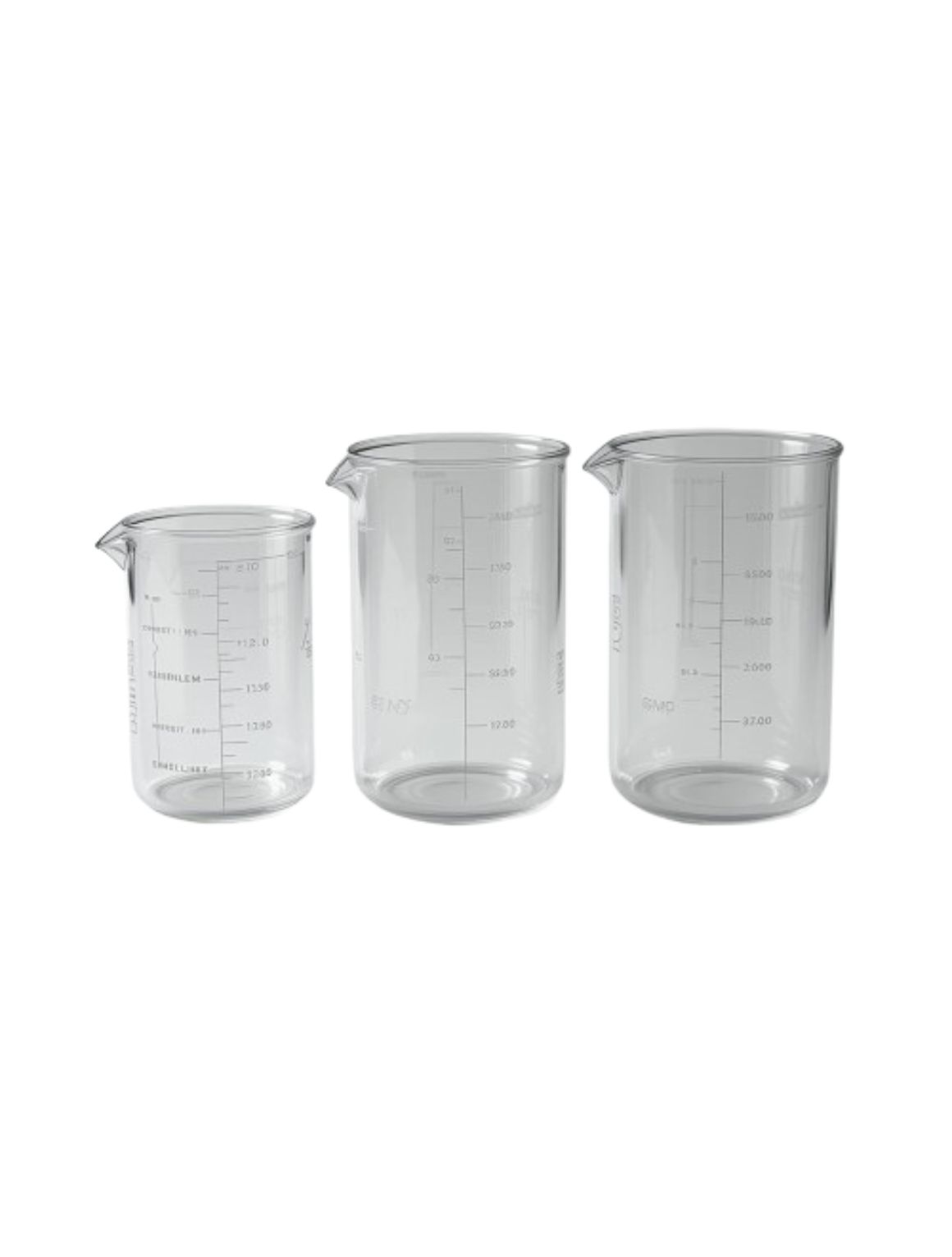 Plastic beaker for laboratory use – chemical-resistant and durable