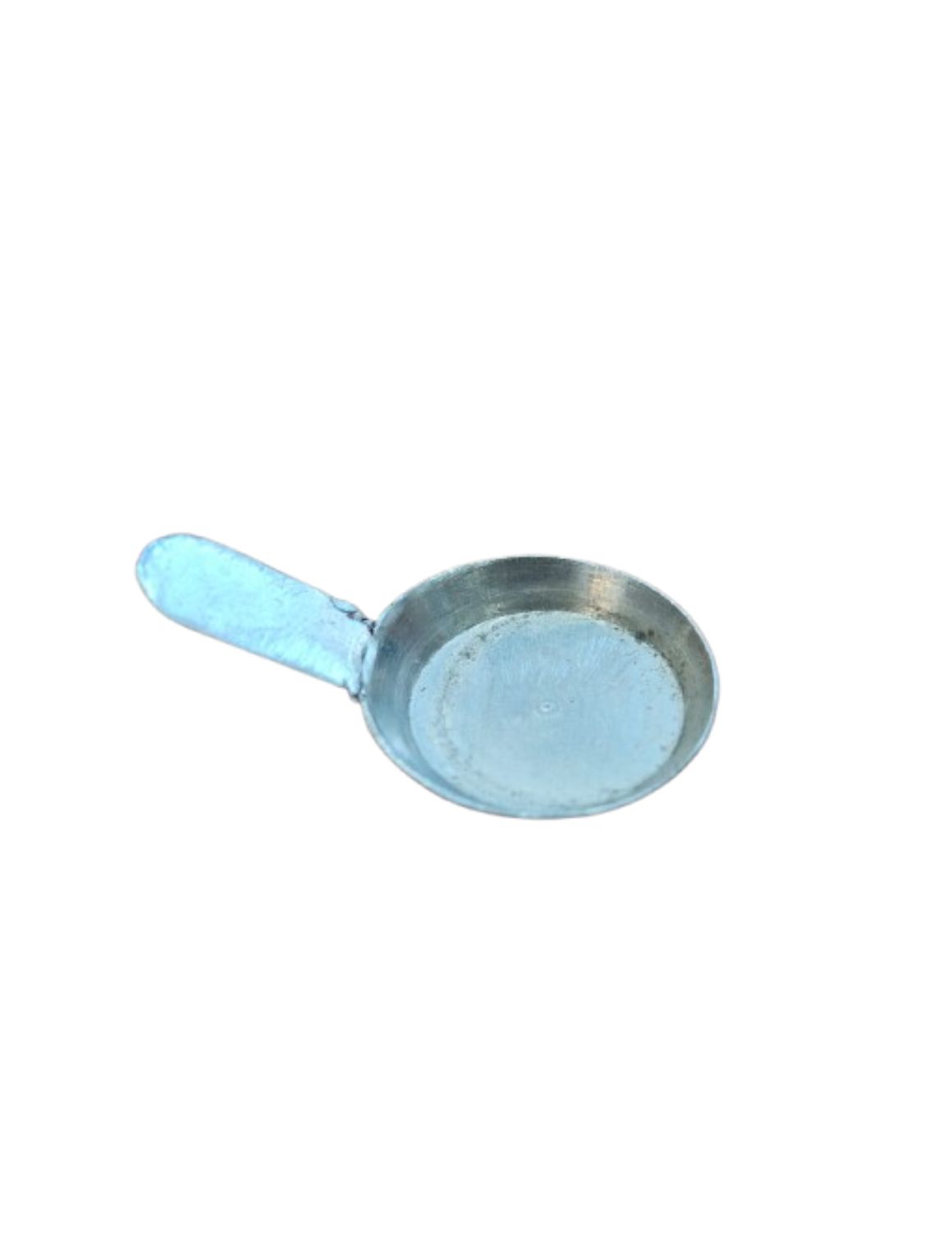 Stainless steel weighing pan for accurate laboratory and assay measurements