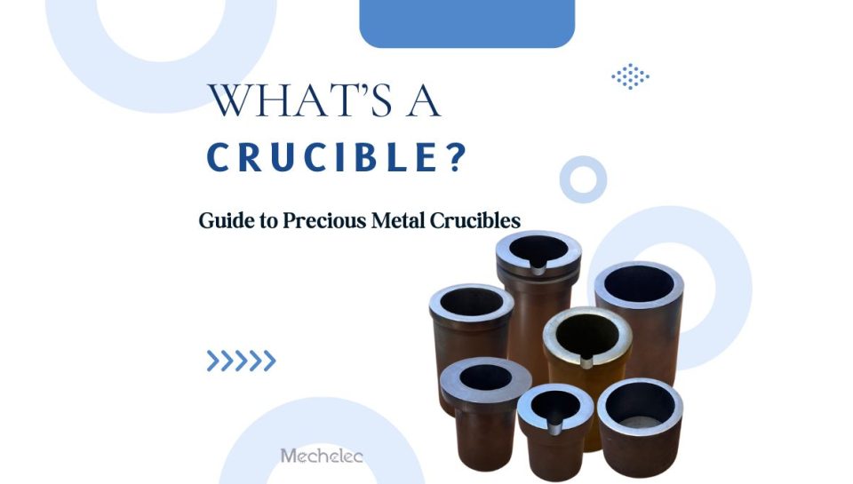 Crucibles come in different materials, such as graphite, clay-graphite, and silicon carbide, each suited for specific melting needs and furnace types. It is an essential tool in jewelry making, metal refining, and industrial applications, designed to withstand extremely high temperatures without contaminating the metal. Mechelec supplies crucibles worldwide