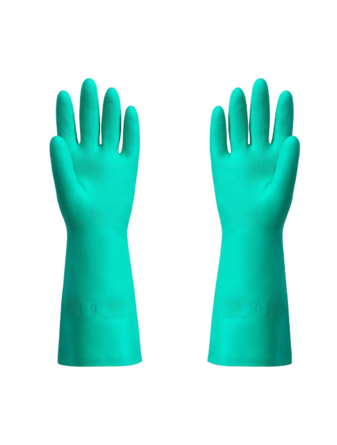 Durable chemical resistant gloves with textured grip, Nitrile acid resistant gloves for laboratory use, Acid resistant gloves for chemical protection
