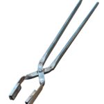Block cupel tongs used for handling block cupels in fire assay laboratories, block cupel holder, block cupel loader, block cupel fork
