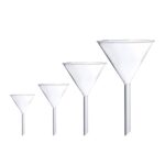 Borosilicate Glass Funnel for Laboratory Filtration and Pouring – Mechelec
