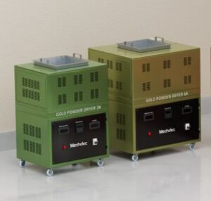 Gold powder dryer machines at Mechelec UAE