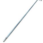 Muffle hole cleaning tool used for cleaning muffle furnace holes in fire assay laboratories