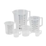 Plastic Beaker With Handle for Laboratory Measuring – Mechelec UAE