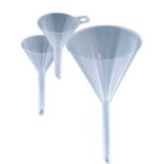 Plastic funnel for laboratory and assay use by Mechelec UAE