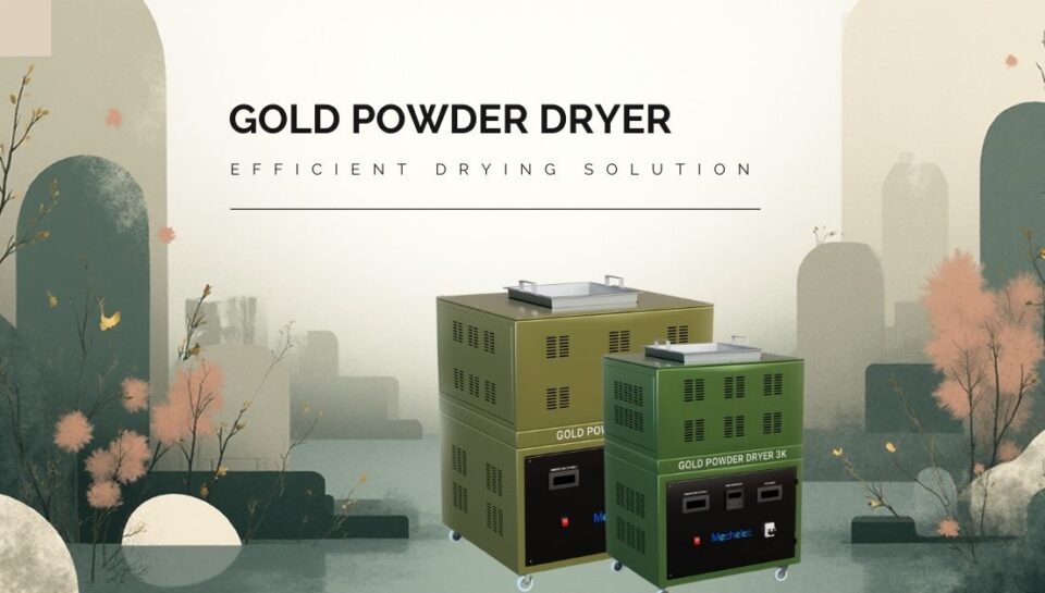 Gold Powder Dryer is used for efficient drying of gold powders by completely removing the moisture content and ensure safety and efficacy of the precious metal.